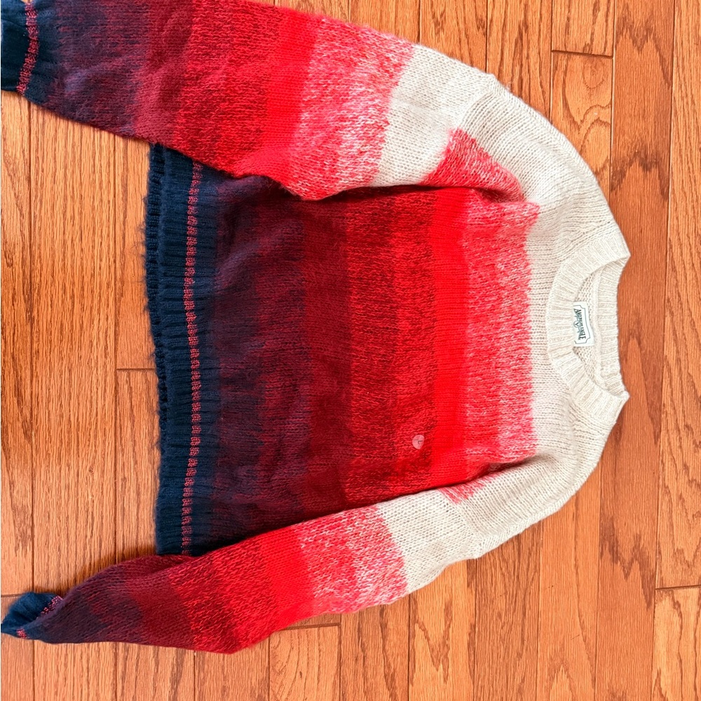 American Eagle Outfitters Beige Knit Pullover